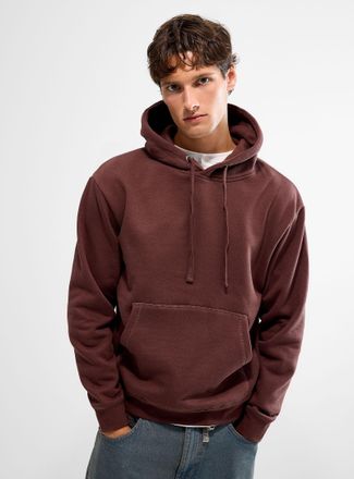 Le 31 Mens Brushed-underside hoodie