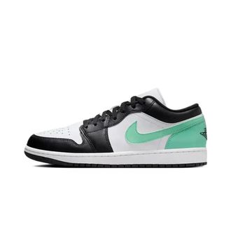 Nike Jordan 1 Low Green Glow - unisex - Sport - Veelkleurig - Maat: 44 1/2 EU Leer