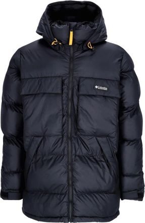 Columbia Zwarte Oversized Puffer Donsjas - Heren - Gewatteerde jassen - Zwart - S - Polyester - Jassen