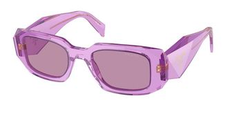 Prada PR 17WS 13R07Q Womens Sunglasses Purple Size 49