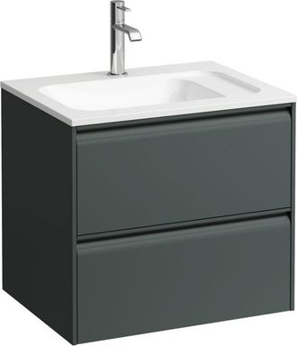 Laufen Laufen - Meda Mueble Bajo Lavabo, 2 Cajones, Incl. Sistema