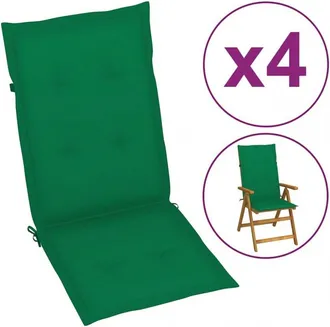 vidaXL Cuscini Per Sedie 4 Pz Grigi 120x50x3 Cm In Tessuto - Vidaxl