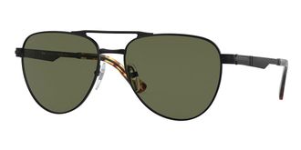 Persol PO1003S Asian Fit Polarized 115158 Mens Sunglasses Black Size 58
