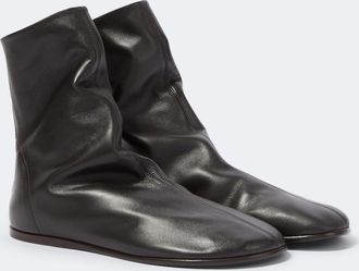 Christophe Lemaire Botines de piel