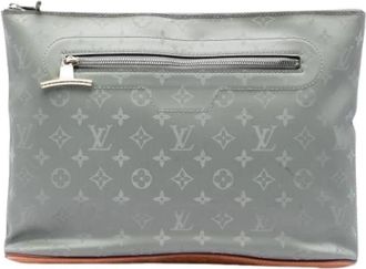 Louis Vuitton Pre-owned Pochette Cosmos - Dames - Vintage Clutch - Grijs - ONE Size - Vintage