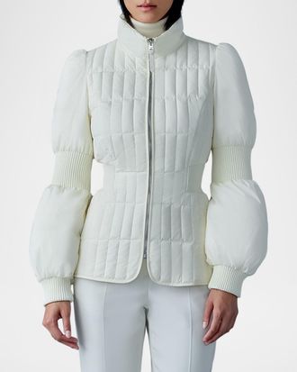 Mackage Felicia Puffer Jacket with Accentuated Sleeves