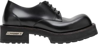 Balenciaga Laced Shoes, male, Black, Size: 12 US Venom Derby