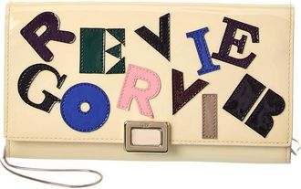 Roger Vivier Mini Buckle Patent Wallet On Chain