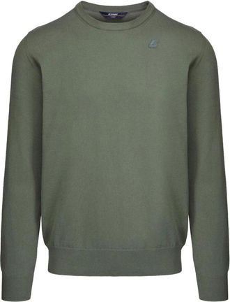 K-Way Sebastien Crewneck Sweatshirt - Heren - Sweatshirts - Groen - 2XL - Katoen - Hoodies & sweatvesten