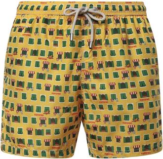 MC2 Saint Barth Ultralight Swim Short - male - MC2 Saint Barth - Beachwear - Multicolor - S - Swimwear