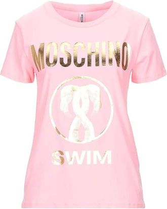 Moschino T-shirt Gold A1906 - Dames - T-shirts - Roze - L - Tops