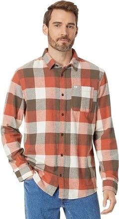 Quiksilver Motherfly Shirt Mens Multi Flannel Long Sleeve Button-Up GBO53
