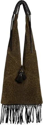Jerome Dreyfuss Tassen, Dames, Groen, ONE Size, Katoen, Aram Tote