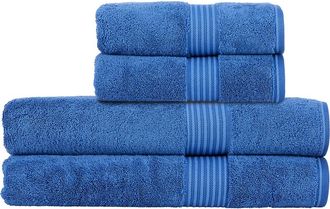 Christy Supreme Hygro Luxury 100% Supima Cotton 4 Piece Bath Sheet Set in Deep Sea at Nordstrom