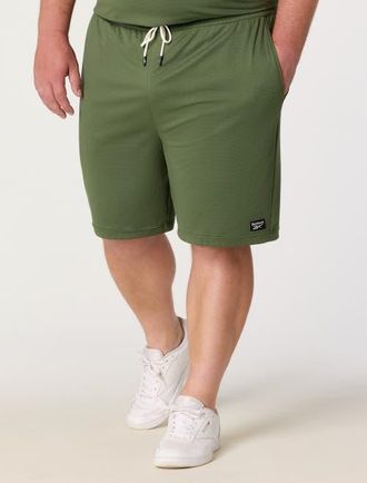 Reebok Big & Tall Performance Piped Shorts in Legacy Green at Nordstrom, Size 5X-Large