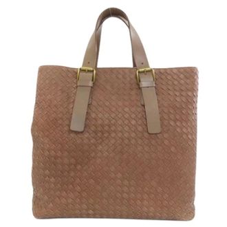 Bottega Veneta Pre-owned Tote Bags, female, Brown, Size: ONE SIZE Pre-owned Vintage Tote Bag