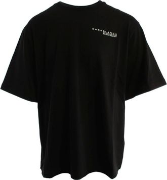 Casablanca T-Shirts, male, Black, Size: 3XL T-shirt