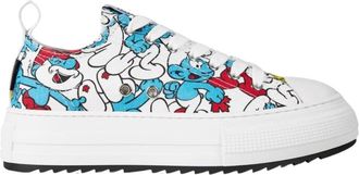 Dsquared2 Smurfs Low Top Sneakers - Dames - Sneakers - Veelkleurig - 39 EU - Schoenen