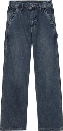 Denimist Teri Wide Leg Carpenter Jeans - Dames - Loose Fit Jeans - Blauw - W24 - Katoen - Jeans