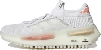 adidas (WMNS) adidas NMD_S1 Shoes White Coral Fusion HQ4465