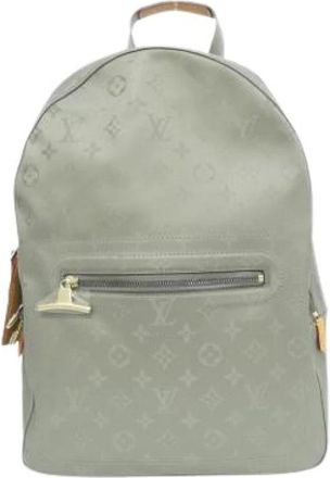 Louis Vuitton Pre-owned Canvas Rugzak - unisex - Vintage Rugzakken - Grijs - ONE Size - Vintage