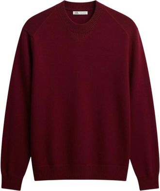 A|X Armani Exchange Trui met ronde hals - Heren - Truien - Rood - Maat: M Katoen
