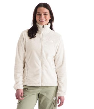 The North Face Womens Osito Jacket, White Dune, XS