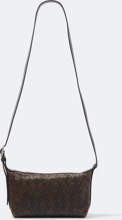 Bottega Veneta Traveler Intrecciato leather phone pouch