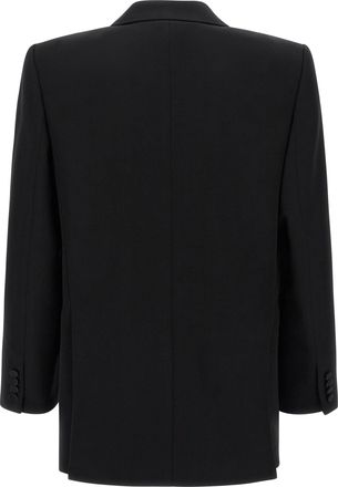 Saint Laurent Mens Black Wool Blazer Clothing
