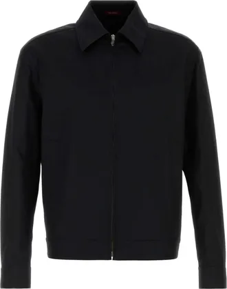Gucci Black Cotton Zipped Jacket