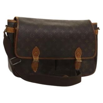 Louis Vuitton Tweedehands Canvas Louis Vuitton tassen - Dames - Pre-owned - Bruin - Maat: ONE Size Leer