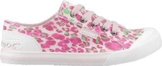 Rocket Dog Dames Jazzin Dierprint Casual Schoenen (Roze/Multi-kleur)