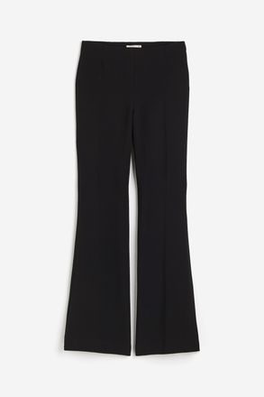 H&M Ausgestellte Twillhose - Schwarz