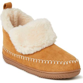Dearfoams Moritz Bootie Slipper in Whiskey at Nordstrom, Size 11