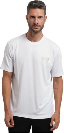Emporio Armani Hombre, Camisetas, Blanco, Talla: XL