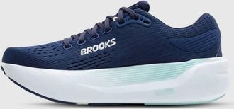 Brooks Womens Ghost Max 3 Running Shoe In Navy/peacoat/clearwater