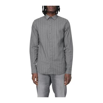 A|X Armani Exchange Heren, Overhemden, Veelkleurig, Maat: M Katoen