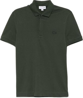 Lacoste Paris Stretch Piqu&eacute; polo shirt - men - Cotton/Elastane - 7 - Green