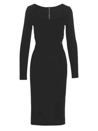 Dolce & Gabbana Black Logo dress
