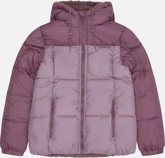 Reebok Womens RB2103 Reversible Puffer Sherpa - Dusty Rose - Pink - Size: 18/16