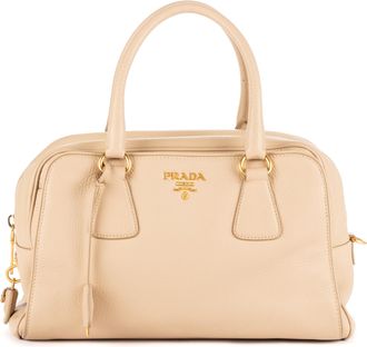 Prada Zip Bowler Schoudertas