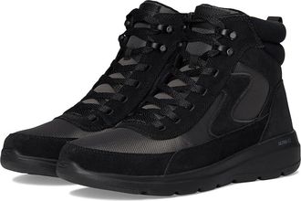 Skechers On-The-Go Glacial Ultra - Wanderlust Womens Boots Black/Gray : 7.5 B - Medium, Canvas/Suede