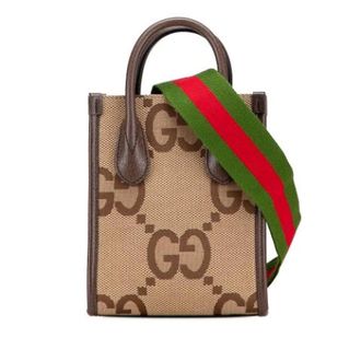 Gucci Vintage, unisex, Bruin, ONE Size, Leer, Pre-owned Mini Satchel