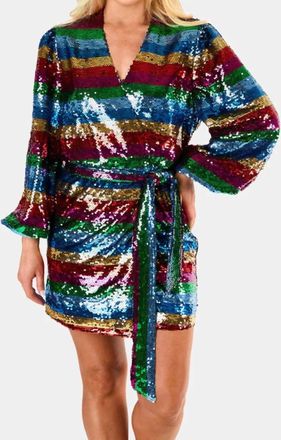 BuddyLove Adeline Prism Dress In Multi