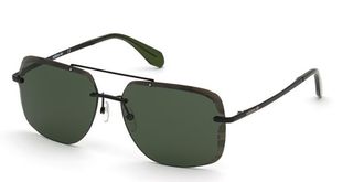 adidas OR0017 02N Mens Sunglasses Black Size 62