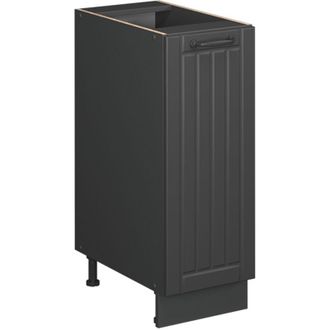 Vicco Armario De Farmacia Fame-line, Gris Oscuro, 30 Cm, Et Antracita, Vicco