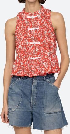 Sea New York Lucille Top In Red
