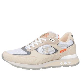 Louis Vuitton Run Away Sneakers Beige Monogram White 1ABFCV