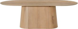 Moloo Mesa de comedor ovalada 10 personas 230 cm roble