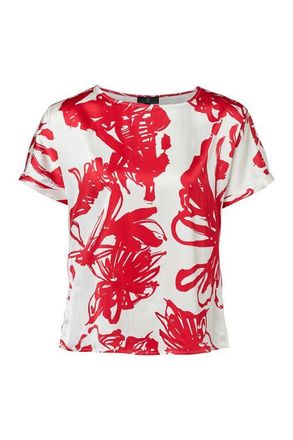 Mart Visser Camilla Print Top Rood / Wit